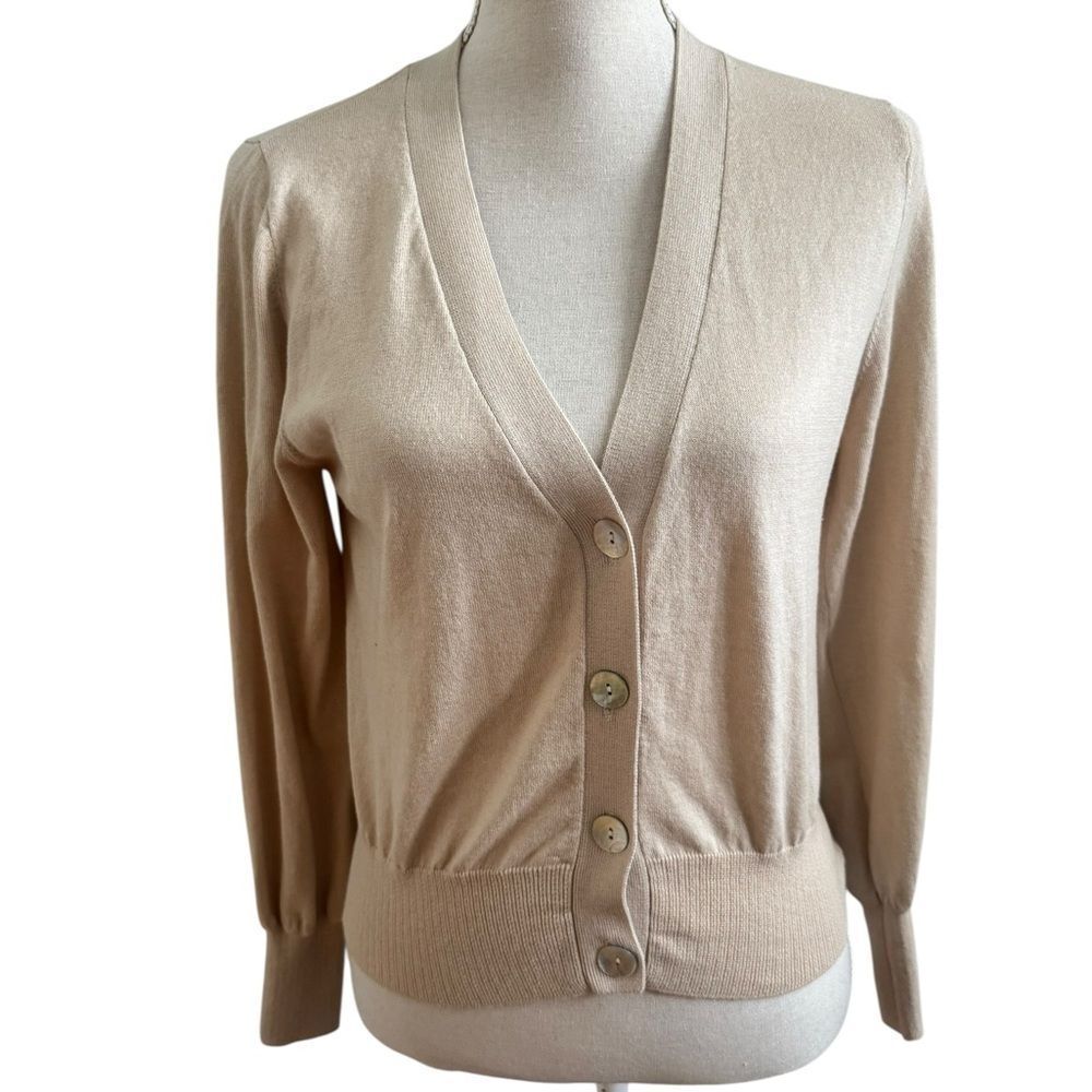 CRUSH. 01234 Cashmere Silk Blend Cardigan 1/Small